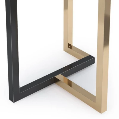 Dobson Marble Side Table White - WyndenHall - Image 4