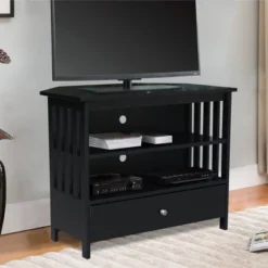 Mission Corner TV Stand For TVs Up To 38" - International Concepts