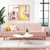 Stella Vintage Convertible Sofa Bed Futon - Mr. Kate