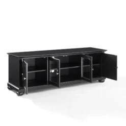 Alexandria Low Profile TV Stand For TVs Up To 60" Black - Crosley