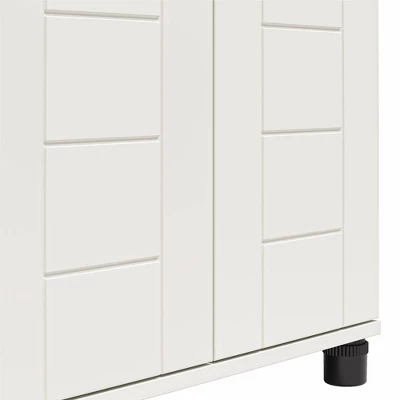 Portford 24" Wide 2 Door Shiplap Cabinet White - Room & Joy - Image 6