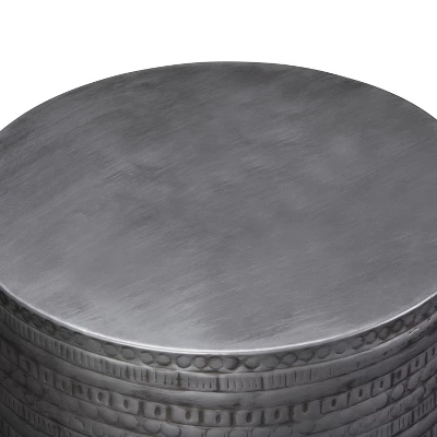 Jean Large Metal Accent Table - WyndenHall - Image 3