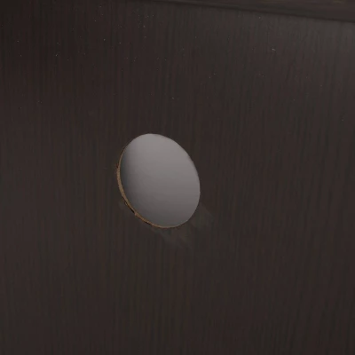 Doerun Mid-Century Modern Storage TV Stand For TVs Up To 48" Dark Gray/Black - Christopher Knight Home - Image 6