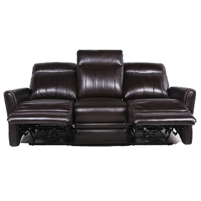 Coachella Power Recliner Sofa Brown - Steve Silver Co. - Image 6