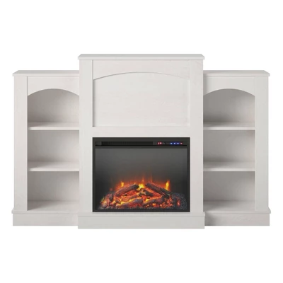 Kindle Cove Fireplace Mantel With Bookshelves - Room & Joy - Image 11