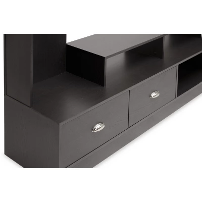 Armstrong Modern TV Stand For TVs Up To 60" Dark Brown - Baxton Studio