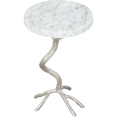 Kanaan Side Table Marble White - ZM Home - Image 2