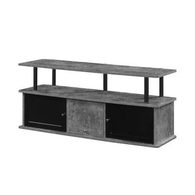Designs2Go TV Stand For TVs Up To 50" With 3 Storage Cabinets And Shelf - Breighton Home - Image 7
