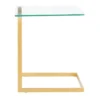Roman Industrial Side Table Gold - LumiSource