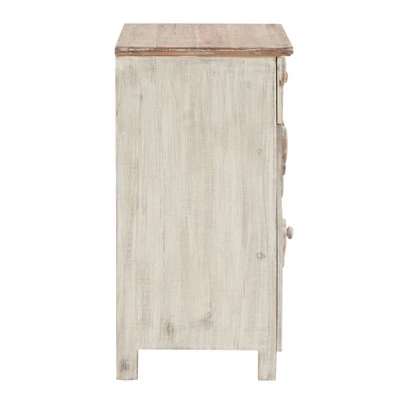 Salina Side Table White - Powell Company - Image 3