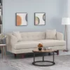Mableton Mid-Century Modern Upholstered 3 Seater Sofa - Christopher Knight Home