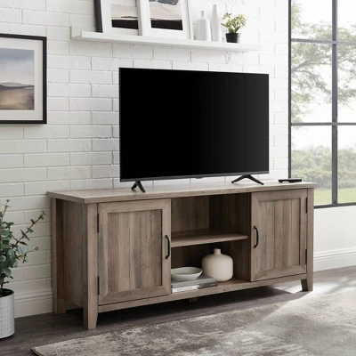 Modern Transitional TV Stand For TVs Up To 65" - Saracina Home