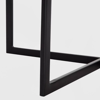 Ludlow Metal Side Table Black - Finch - Image 3