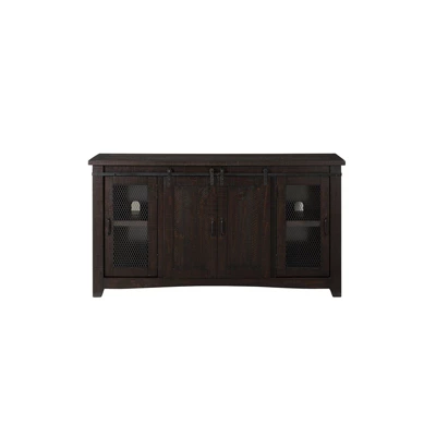 Durango 65" Solid Wood TV Stand Espresso Finish - Martin Svensson Home - Image 6