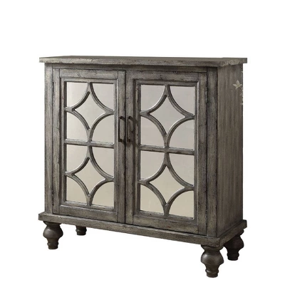 Velika Accent Table Weathered Gray - Acme Furniture - Image 5