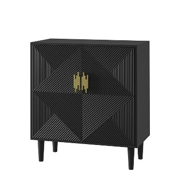 Battista 36'' Tall 2 - Door Accent Storage Cabinet With Doors| KARAT HOME - Image 10