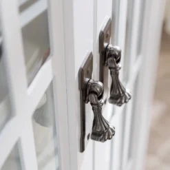 Wilkes Display Cabinet White - Aiden Lane