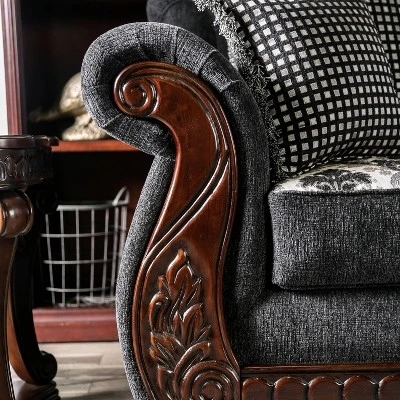 Danbury Rolled Arm Sofa - HOMES: Inside + Out - Image 9