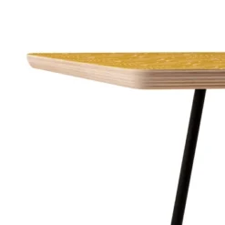 Heather Dutton Rise And Shine Side Table Yellow/Black - Deny Designs