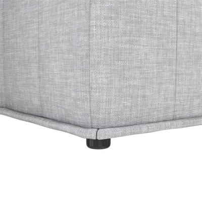 Sybil Modular Chair Gray Linen - Room & Joy - Image 6
