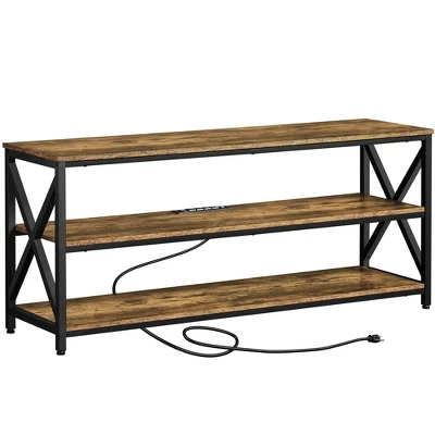 Yaheetech 55 Inch Industrial TV Stand 3-Layer TV Shelf - Image 7