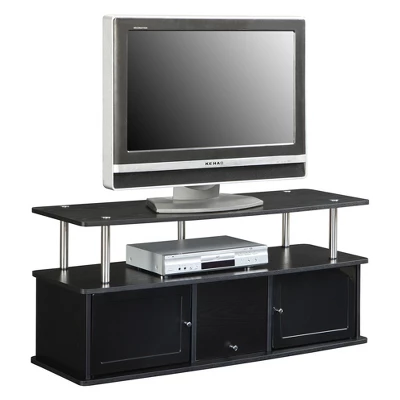 Designs2Go TV Stand For TVs Up To 50" With 3 Storage Cabinets And Shelf - Breighton Home