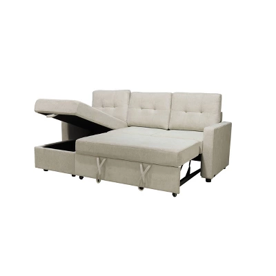 Kyle Storage Sofa Bed Reversible Sectional - Abbyson Living - Image 6