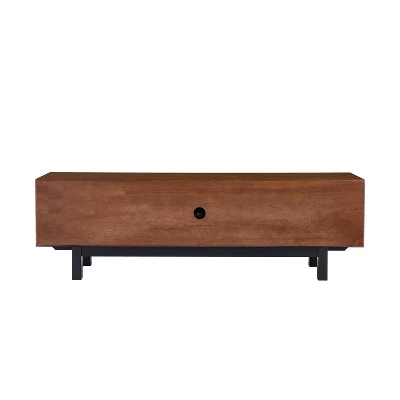 Welmer TV Stand For TVs Up To 70" Brown - Aiden Lane - Image 3