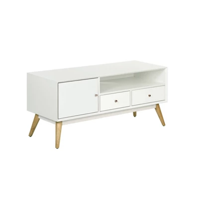 Lilou TV Stand For TVs Up To 53" French White - Adore Decor - Image 3