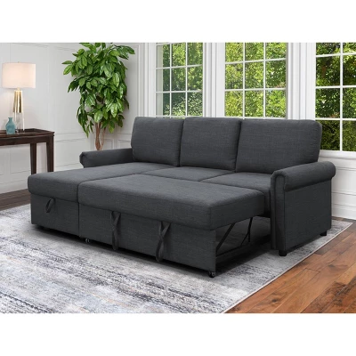 Clara Storage Sofa Bed Reversible Sectional - Abbyson Living - Image 3