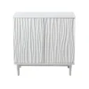 Camber 2 Door Cabinet White - Treasure Trove Accents