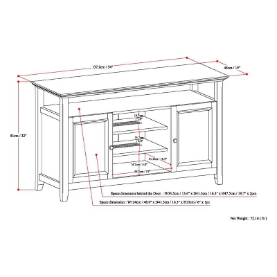 Halifax TV Stand For TVs Up To 60" - WyndenHall - Image 7