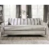 Westmoreland Nailhead Trim Sofa Silver - Furniture Of America