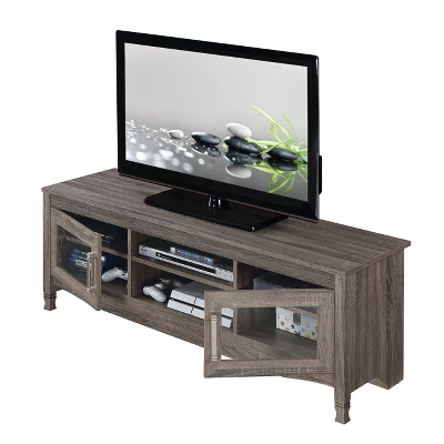 TV Stand For TVs Up To 65" Techni Mobili Gray - Image 9