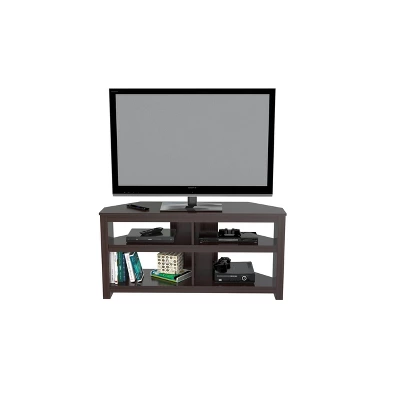 Corner TV Stand For TVs Up To 60" Espresso - Inval - Image 2