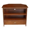 Mission Corner TV Stand For TVs Up To 38" Brown - International Concepts