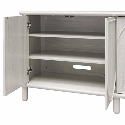 Selena Credenza Rustic White - CosmoLiving By Cosmopolitan - Image 7