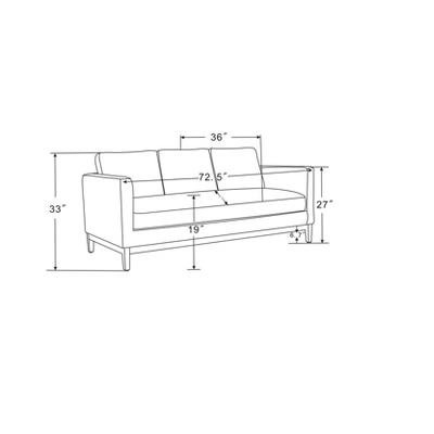 Woodland Hills Wood Base Sofa Light Gray - Threshold™ Designed With Studio McGee - Image 10