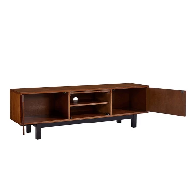Welmer TV Stand For TVs Up To 70" Brown - Aiden Lane - Image 8