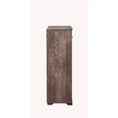 Moi Accent Storage Cabinet Walnut Oak - MiBasics - Image 2