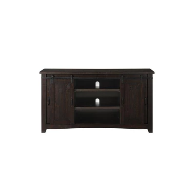 Durango 65" Solid Wood TV Stand Espresso Finish - Martin Svensson Home - Image 2