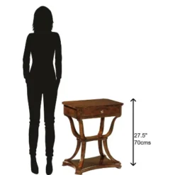 Hekman 11110 Hekman Side Table 1-1110 Macadamia