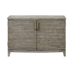 Averill 2 Door Credenza Gray - Treasure Trove Accents