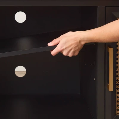 Cane Quick Assembly TV Stand For TVs Up To 60" - Brookside Home - Image 4