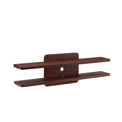 Mater 2 Tiers Open Shelves Floating Console Fits Tv's Up To 65" - HOMES: Inside + Out - Image 7