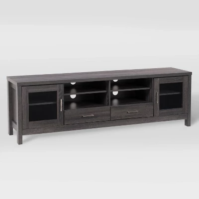Hollywood TV Stand For TVs Up To 80" Dark Gray - CorLiving