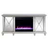 Tappington Mirrored Fireplace - Aiden Lane