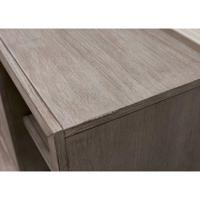 Palisades 2 Door Console TV Stand For TVs Up To 80" Gray - Martin Furniture - Image 5