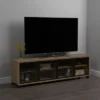 Westfield 4 Door TV Stand For TVs Up To 80" Walnut - Coaster