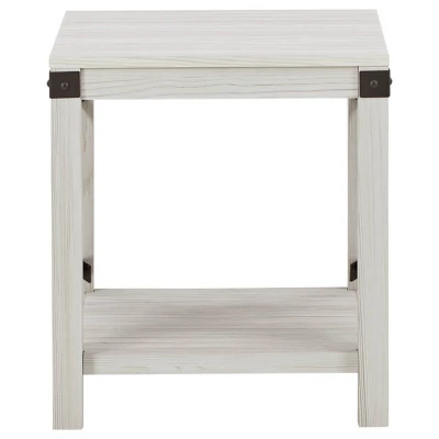 Bayflynn Square End Table White - Signature Design By Ashley - Image 2